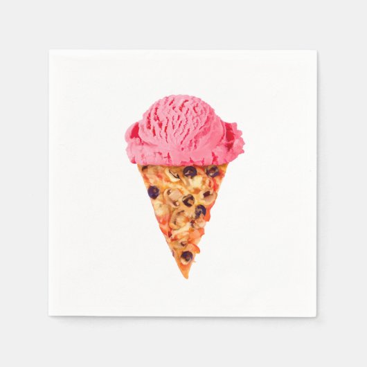Ice Cream Pizza Servet (Voorkant)