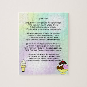 Ice Cream Poem Legpuzzel
