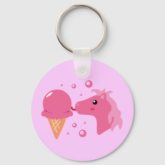 Ice Cream Pony Sleutelhanger (Voorkant)