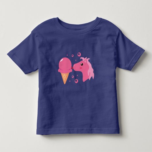 Ice Cream Pony T-Shirt (Voorkant)