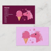 Ice Cream Pony Visitekaartjes (Voorkant / Achterkant)