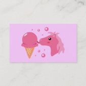 Ice Cream Pony Visitekaartjes (Achterkant)