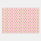 Ice Cream Pop en Sandcastle Bucket Shovel Pattern Inpakpapier Vel (Voorkant)