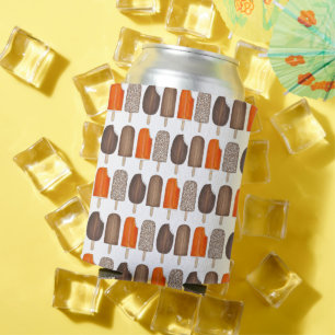 Ice Cream Poppen Bars Popsicle Creamsicle Fudge Blikjeskoeler