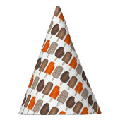 Ice Cream Poppen Bars Popsicle Creamsicle Fudge Feesthoedjes (Rechts)