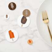 Ice Cream Poppen Bars Popsicle Creamsicle Picnic Confetti (Groep)