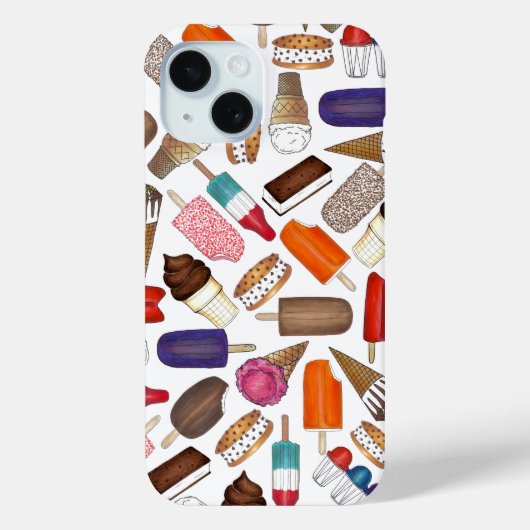 Ice Cream Poppen LolliesPopsicles zomertraktaties Case-Mate iPhone Case (Achterkant)