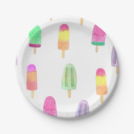 Ice Cream Popsicle Paper Bord