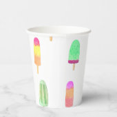 Ice Cream Popsicle Papieren Bekers (Rechts)