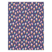 Ice cream, popsicles and cherries pattern tafelkleed (Voorkant)