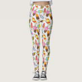Ice Cream Popsicles leggings (Voorkant)