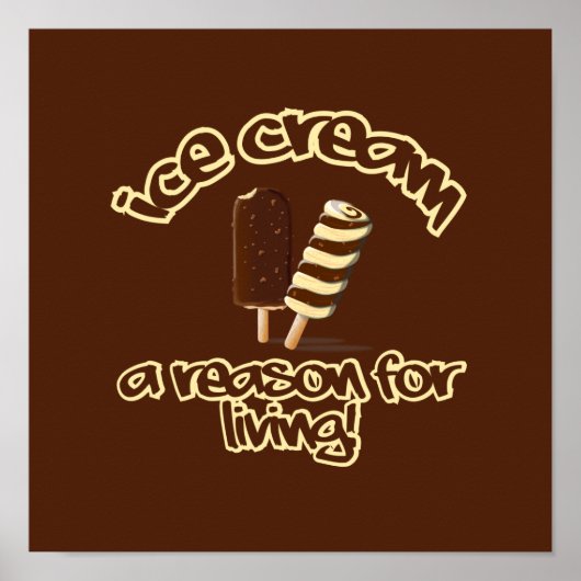 Ice Cream poster (Voorkant)