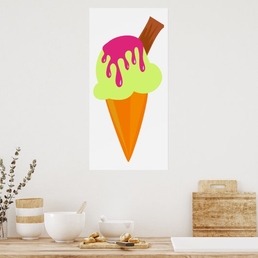 Ice Cream Poster (Keuken)