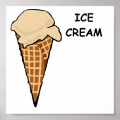 ICE CREAM POSTER (Voorkant)