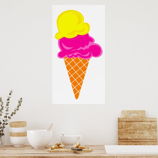 Ice Cream Poster (Keuken)