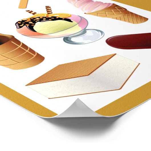 Ice Cream Poster (Hoek)