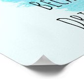 Ice Cream Pun Funny Joke Humor Poster (Hoek)