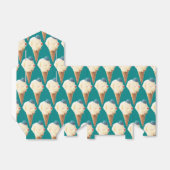 Ice Cream Puppy Pattern Bedankdoosjes (Uitgevouwen)
