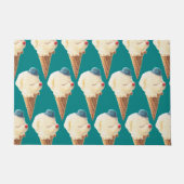 Ice Cream Puppy Pattern Deurmat (Voorkant)