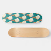 Ice Cream Puppy Pattern Persoonlijk Skateboard (Horizontaal)
