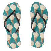 Ice Cream Puppy Pattern Teenslippers (Voetbed)