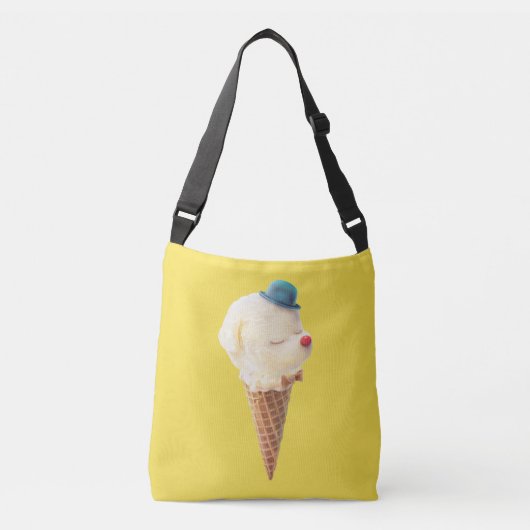 Ice Cream Puppy - Zoet & Chill Crossbody Tas (Voorkant)