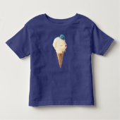 Ice Cream Puppy - Zoet & Chill Kinder Shirts (Voorkant)