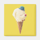 Ice Cream Puppy - Zoet & Chill Magneet (Voorkant)