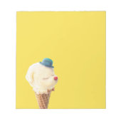 Ice Cream Puppy - Zoet & Chill Notitieblok (Voorkant)