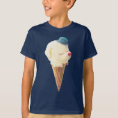 Ice Cream Puppy - Zoet & Chill T-shirt (Voorkant)