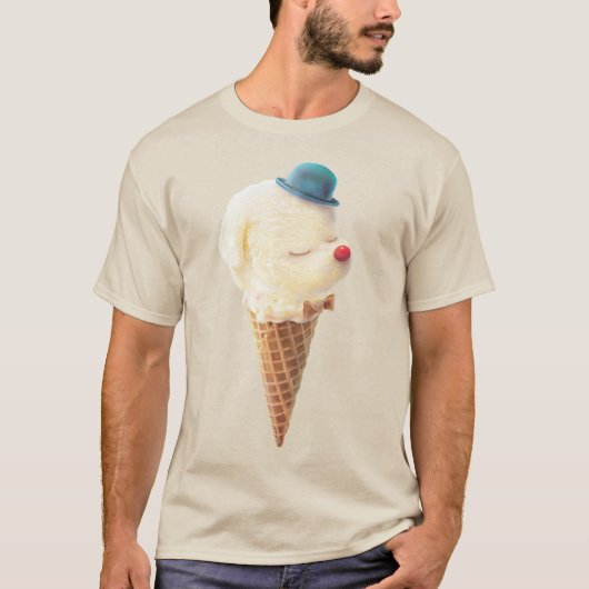 Ice Cream Puppy - Zoet & Chill T-shirt (Voorkant)