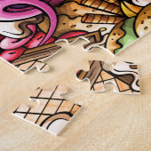 Ice Cream Puzzle Legpuzzel (Zijkant)