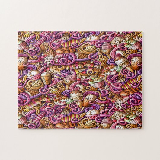 Ice Cream Puzzle Legpuzzel (Horizontaal)