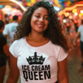 ICE CREAM QUEEN verjaardag T-SHIRTS