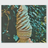 Ice cream recipe cadeaupapier (Vlak)