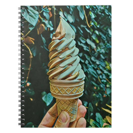 Ice cream recipe notitieboek (Voorkant)