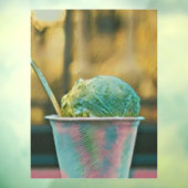 Ice cream recipe raamsticker (Vel 3)