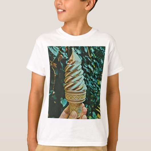 Ice cream recipe t-shirt (Voorkant)