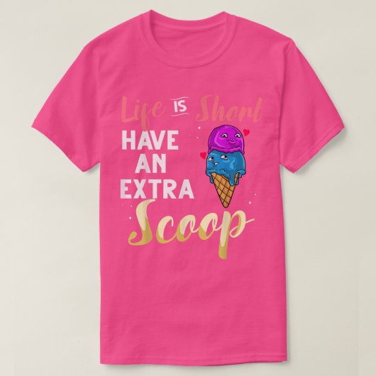 Ice Cream Roll Maker Truck Recipes 1007 T-shirt (Design voorkant)