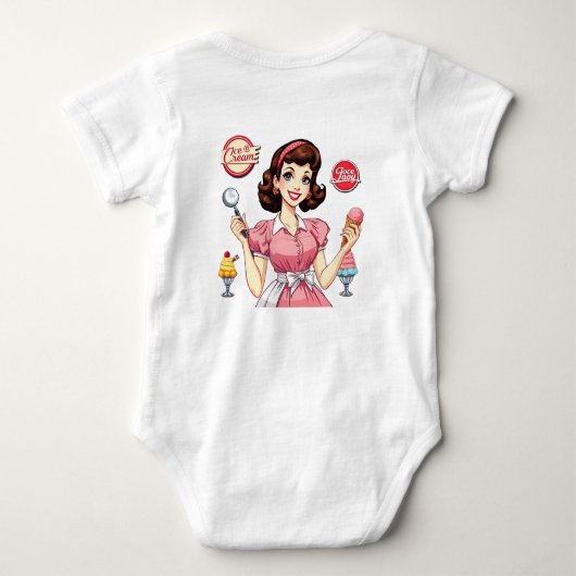 Ice Cream Romper (Achterkant)
