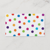 Ice Cream salon Visitekaartje (Achterkant)