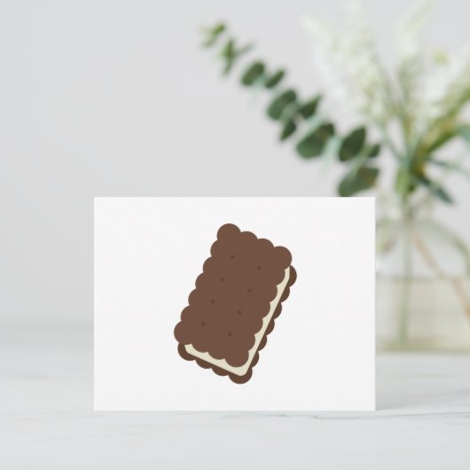 Ice Cream Sandwich Briefkaart (Staand voorkant)
