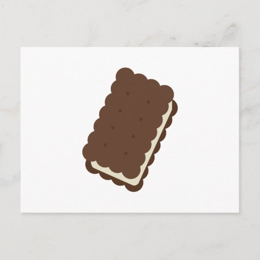 Ice Cream Sandwich Briefkaart (Voorkant)