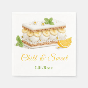 Ice Cream Sandwich Day Waterverf Servet