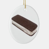Ice Cream Sandwich Keramisch Ornament (Rechts)