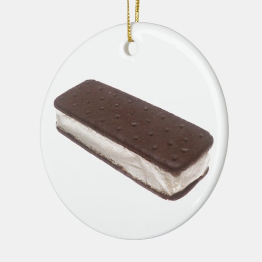 Ice Cream Sandwich Keramisch Ornament (Links)