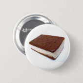 Ice Cream Sandwich Ronde Button 5,7 Cm (Voorkant /achterkant)