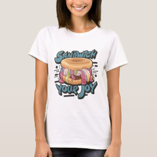 Ice Cream Sandwich voor je plezier T-shirt