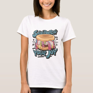 Ice Cream Sandwich voor je plezier T-shirt