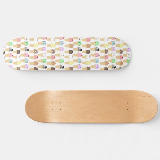 Ice Cream Schaats Deck, Yummy Persoonlijk Skateboard (Horizontaal)